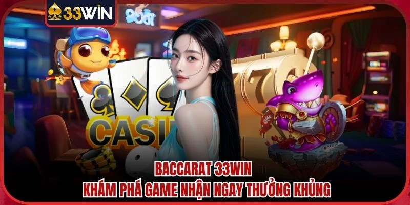 Baccarat 33WIN - Khám Phá Game Nhận Ngay Thưởng Khủng