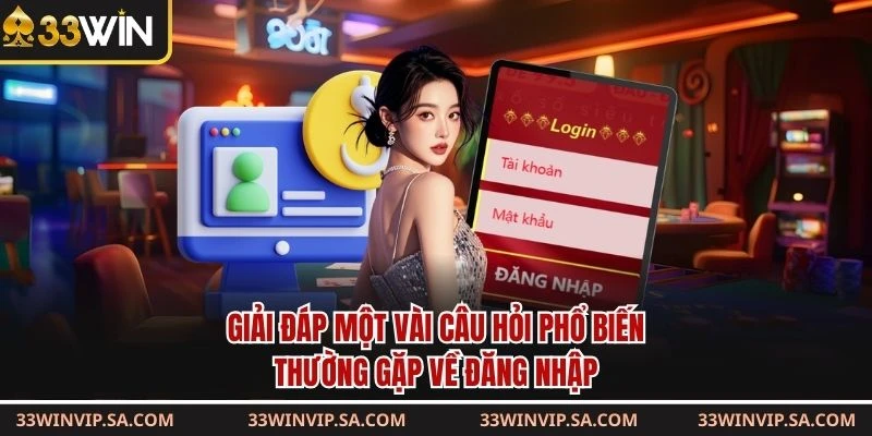 Giải đáp một vài câu hỏi phổ biến, thường gặp về đăng nhập